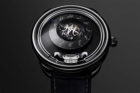 hermes watch tourbillon|Hermè Arceau Duc Attelé with a Tourbillon and Minute Repeater.